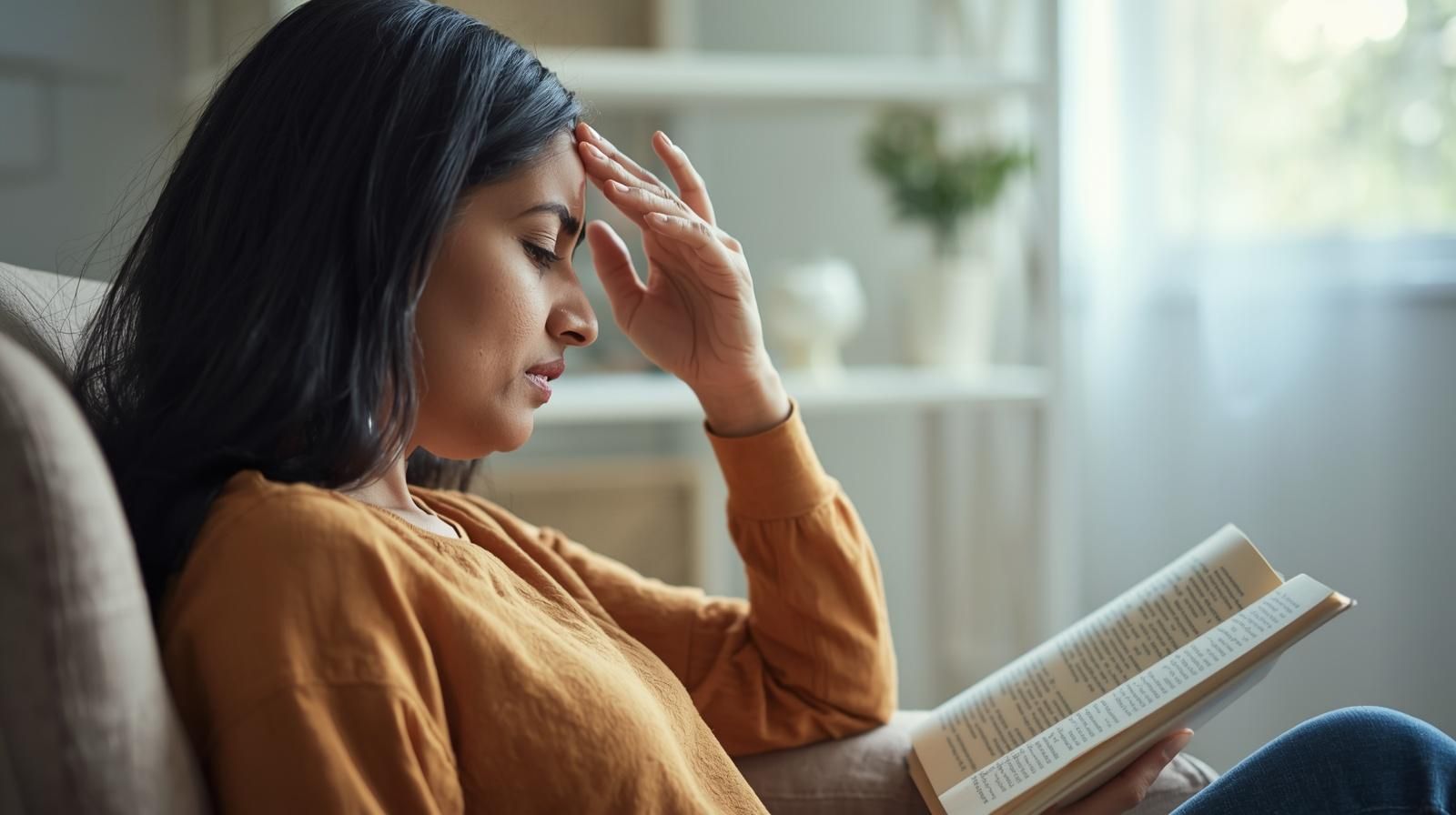 Visual stress when reading