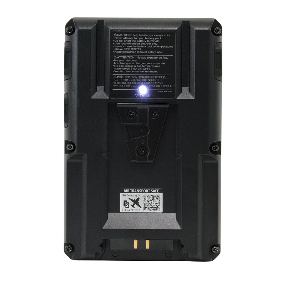 IDX System Technology DUO-C198 Batteria V-Mount 14.4V 191Wh 13.2Ah Li-Ion Usata