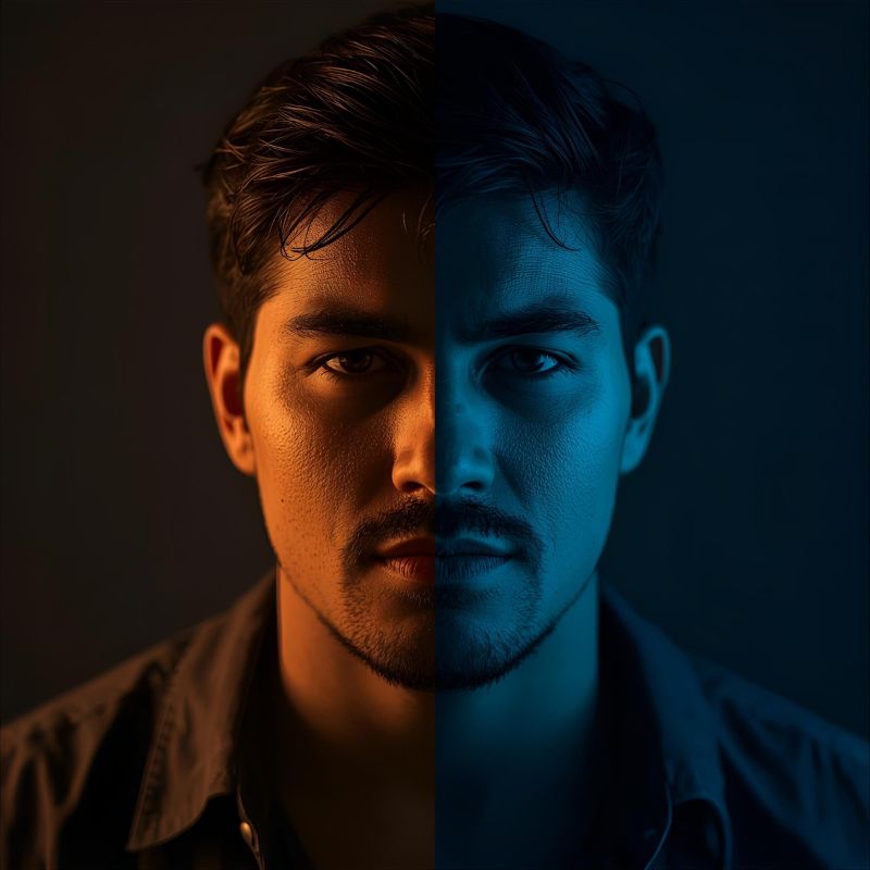 Changing your lighting colour creates a different mood.