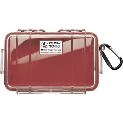 Pelican 1040 with Liner -Red Clear