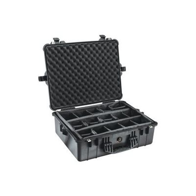 Pelican 1604 with Divider - Black
