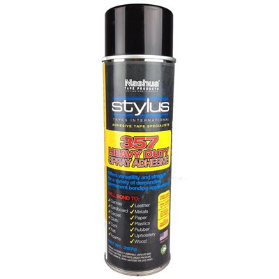 NASHUA 357 HEAVY DUTY SPRAY ADHESIVE 397G NASHUA 357 HEAVY DUTY SPRAY ADHESIVE 397G
