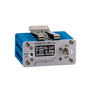 Audioroot VMDBOX Ultra-Compact Power Distributor with Voltmeter and Hirose Inputs