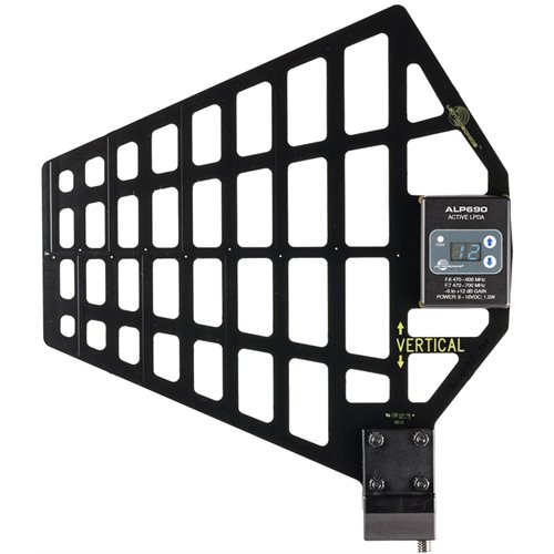 Lectrosonics Antennaenna LPDA 470-692 Mhz Passive Or ACtive with Variable Gain
