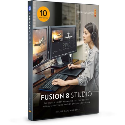 BLACKMAGIC DESIGN FUSION STUDIO MULTIPACK 10 BLACKMAGIC DESIGN FUSION STUDIO MULTIPACK 10