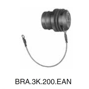 LEMO BRA.3K Blanking Cap for Line Socket