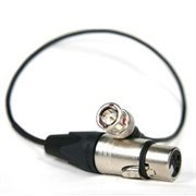 JBS XLR F 3pin to BNC Timecode Cable - 30cm