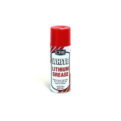 CRC INDUSTRIES WHITE LITHIUM GREASE SPRAY CRC INDUSTRIES WHITE LITHIUM GREASE SPRAY