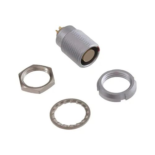 LEMO ECG.0B 6 Pin Straight PCB Mount Panel Socket