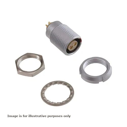 LEMO ECG .1B 8 Pin Crimp Panel Socket