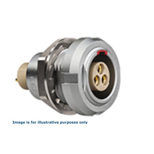 LEMO ECJ.2B 2 Pin Reverse Gender Panel Socket Crimp