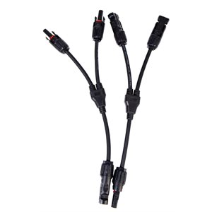 EcoFlow Solar parallel connection cable (MC4 con), 1 pair