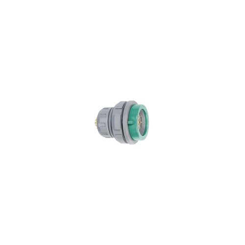 LEMO EGG.3P 10 Pin Panel Socket Green Ring
