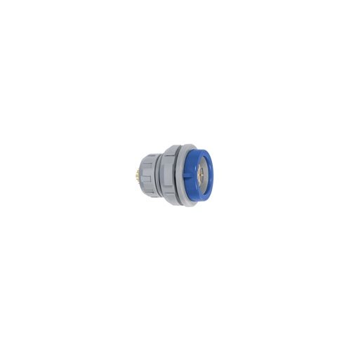LEMO EGG.3P 10 Pin Crimp Panel Socket Blue Ring