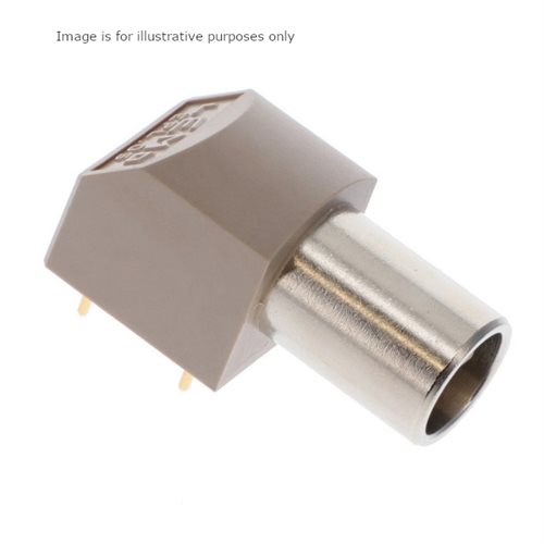 LEMO EPL.0S 50 Ohm Panel Socket Right Angle PCB Mount