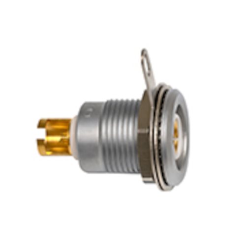 LEMO ERA.0S 50 Ohm Triax Panel Socket Reverse Gender