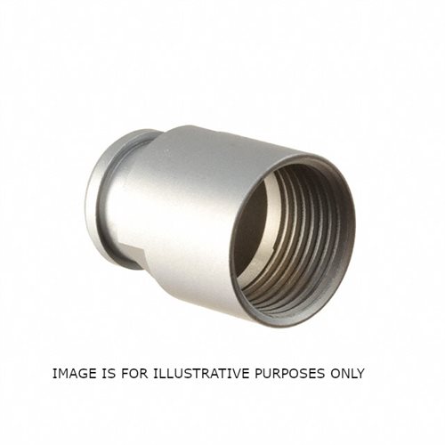 LEMO FFM.0B Collet Nut Strain Relief Black Chrome