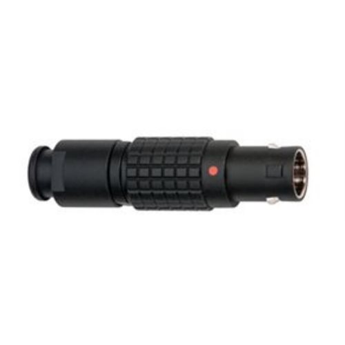 LEMO FGG.00 4 Pin Line Plug Black Chrome