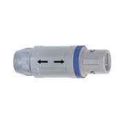 LEMO FGG.3P 10 + 1 Pin Line Plug Blue Ring
