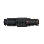 LEMO FGJ.2B 2 Pin Crimp Reverse Gender Line Plug Black Chrome LEMO FGJ.2B 2 Pin Crimp Reverse Gender Line Plug Black Chrome