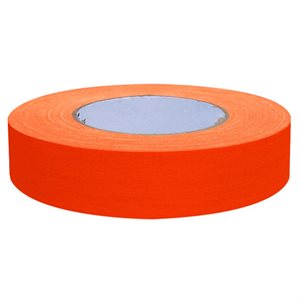 AusTape Fluorescent-Neon Cloth Tape Orange 24mm x 45m