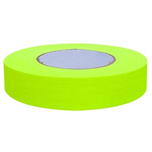AusTape Fluorescent-Neon Cloth Tape Yellow 24mm x 45m