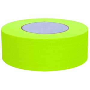 AusTape Fluorescent-Neon Cloth Tape Yellow 48mm x 45m