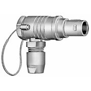 LEMO FMG.0B 7 Pin Right Angle Line Plug With Lanyard LEMO FMG.0B 7 Pin Right Angle Line Plug With Lanyard