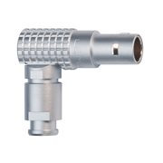 LEMO FPG.1B 4 Pin Crimp Right Angle Line Plug