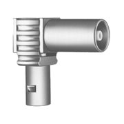 LEMO FTR.00 50 Ohm Coax Right Angle Plug With Socket