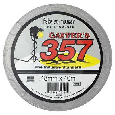Nashua 357 Gaffer's Tape - Silver 48mm x 40m Nashua 357 Gaffer's Tape - Silver 48mm x 40m