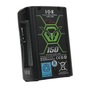 IDX CUE-J150 143Wh Li-ion V-Mount Battery with 1x D-Tap