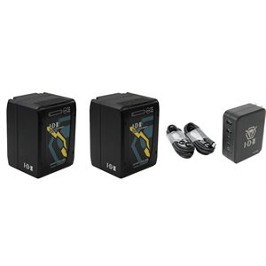 IDX Battery & Charger Kit Imicro-150P x 2, UC-PD2 x 1