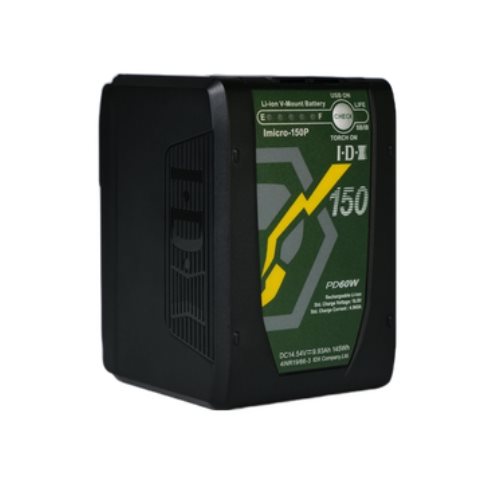 IDX iMicro 150P 145Wh Li-ion V-Mount battery with 1x D-Tap & 1x USB-C