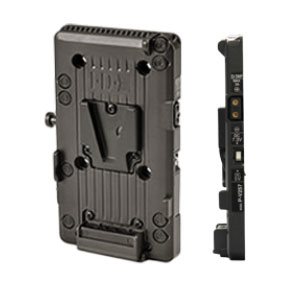 IDX ENDURA V-Mount Plate w / 2 Pin D-Tap DC out & Digi-View
