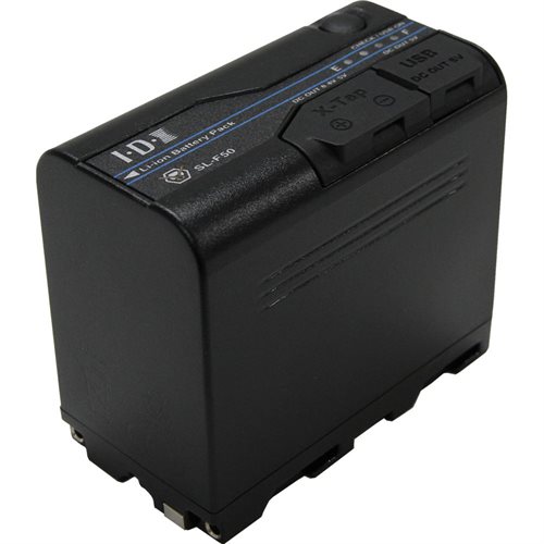IDX SL-F50 48Wh 7.2V / 6.6Ah Lithium ion Battery for NP-F type IDX SL-F50 48Wh 7.2V / 6.6Ah Lithium ion Battery for NP-F type