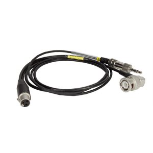 AMBIENT TC cable f. SD552 and iPhone, BNC / M 90° to TA3F + 3.5mm TRRS