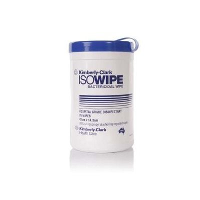 KIMBERLY-CLARK ISOWIPES ALCOHOL WIPES KIMBERLY-CLARK ISOWIPES ALCOHOL WIPES