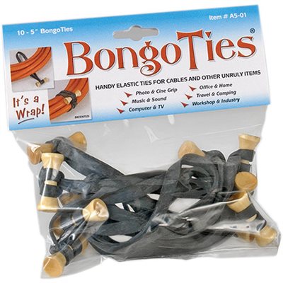 BongoTies Black 10-Pack BongoTies Black 10-Pack
