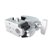 Kupo Convi Clamp with Adjustable Handle - Silver