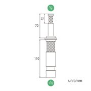 Kupo KS-200 Adapter 28mm / 16mm Stud