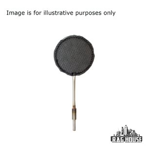 LA Rag House Dot 3" Scrim-Net Black Double