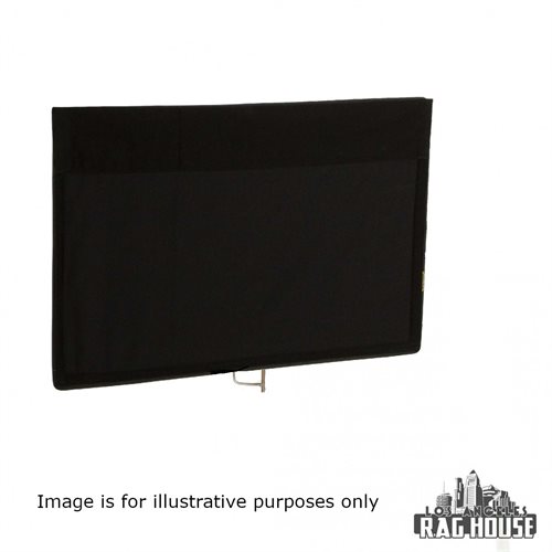 LA Rag House Floppy 24x36" Black Cloth - Bottom Hinge
