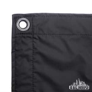 LA Rag House Textile 20x20' Ultrabounce Black / Black