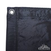 LA Rag House Textile 4x4' Half Grid Black Silent