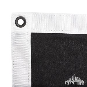 LA Rag House Textile 4x4' Scrim-Net Black Triple