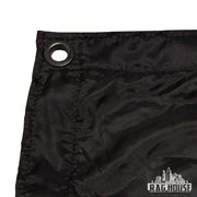 LA Rag House Textile 4x4' China Silk Black