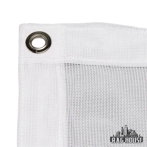 LA Rag House Textile 8x8' Sharkstooth White LA Rag House Textile 8x8' Sharkstooth White