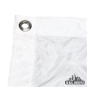 LA Rag House Textile 8x8' China Silk White