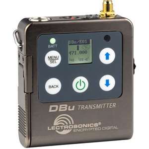 Lectrosonics DBu Digital Bodypack Wireless Transmitter 470.100 - 614.375 MHz